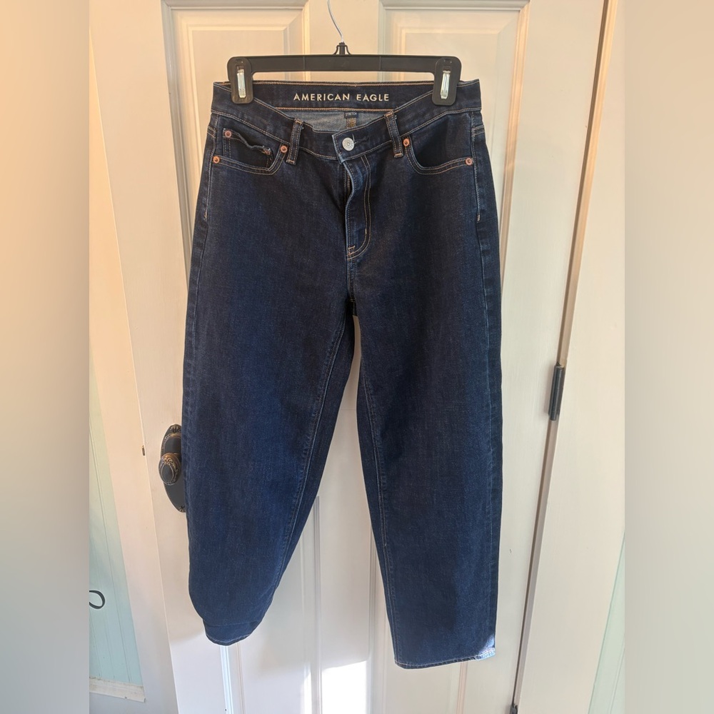 American Eagle Stretch Barrel Dark Wash Women’s Denim Jeans
